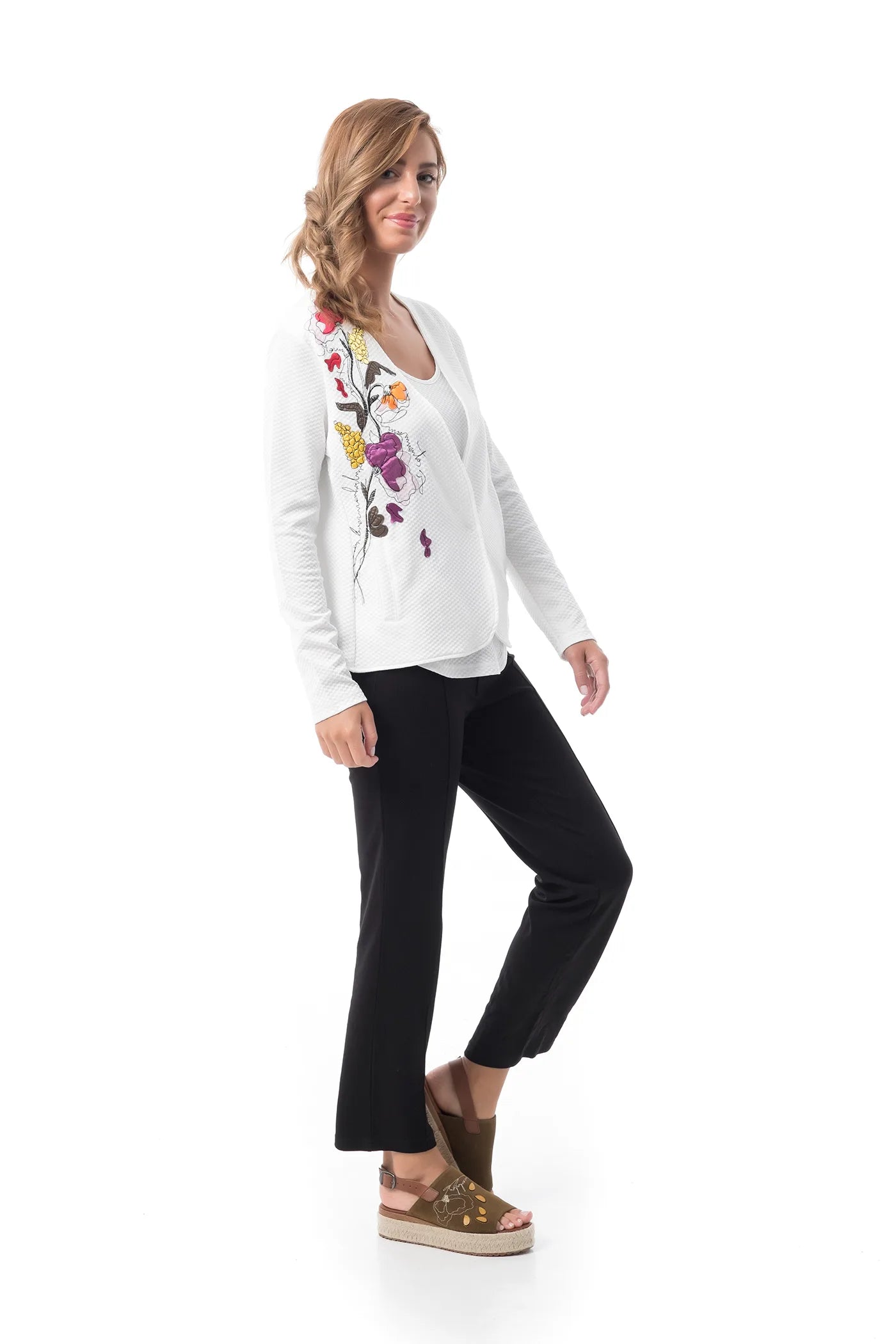 CHAQUETA BOUTON DE ROSE