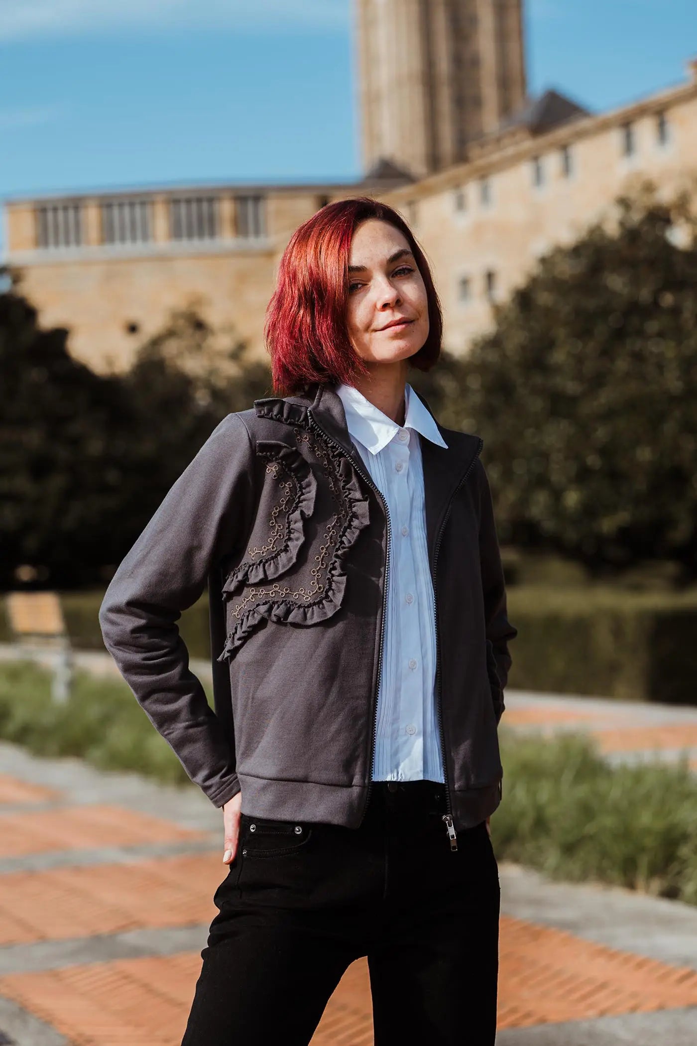 Sudadera Sweet Caroline Antracita