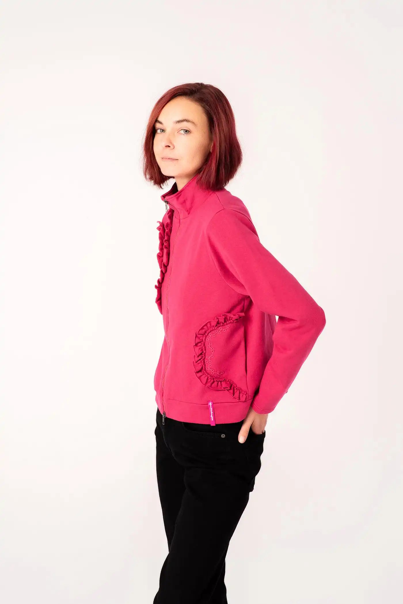 Sudadera Sweet Caroline Frambuesa