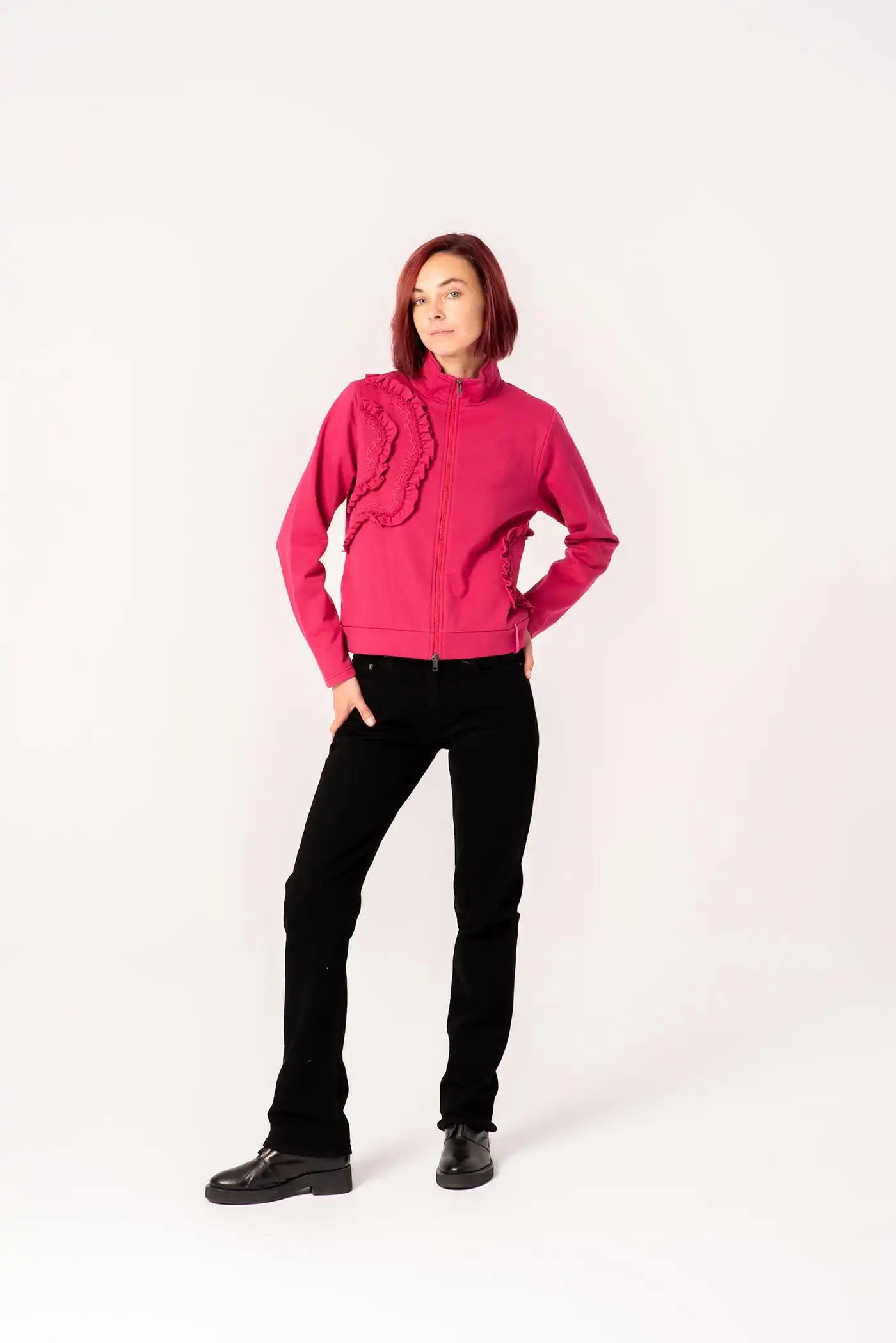 Sudadera Sweet Caroline Frambuesa