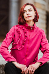 SUDADERA SWEET CAROLINE FRAMBUESA