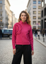 SUDADERA SWEET CAROLINE FRAMBUESA