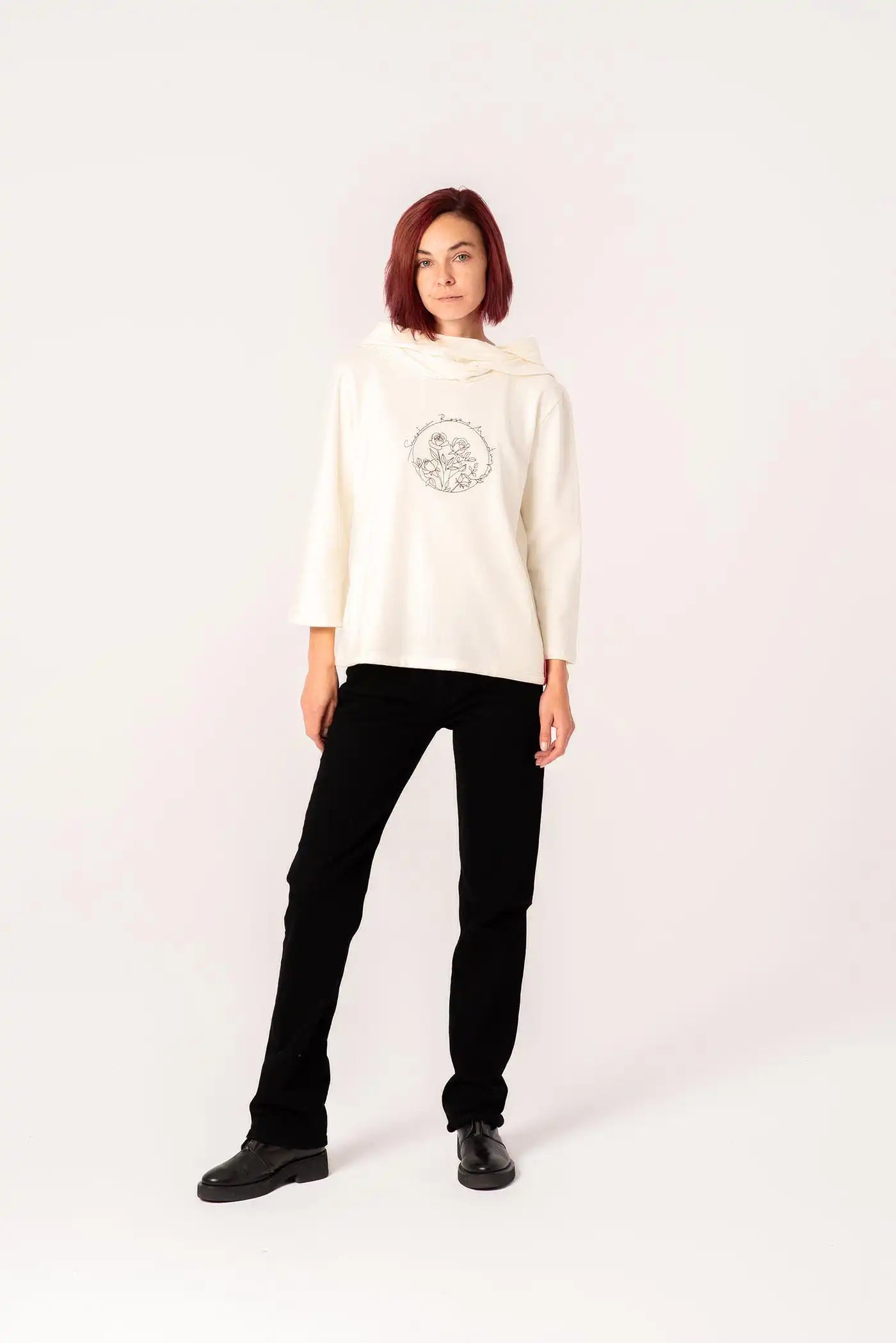 Sudadera Sweet Dreams Off White