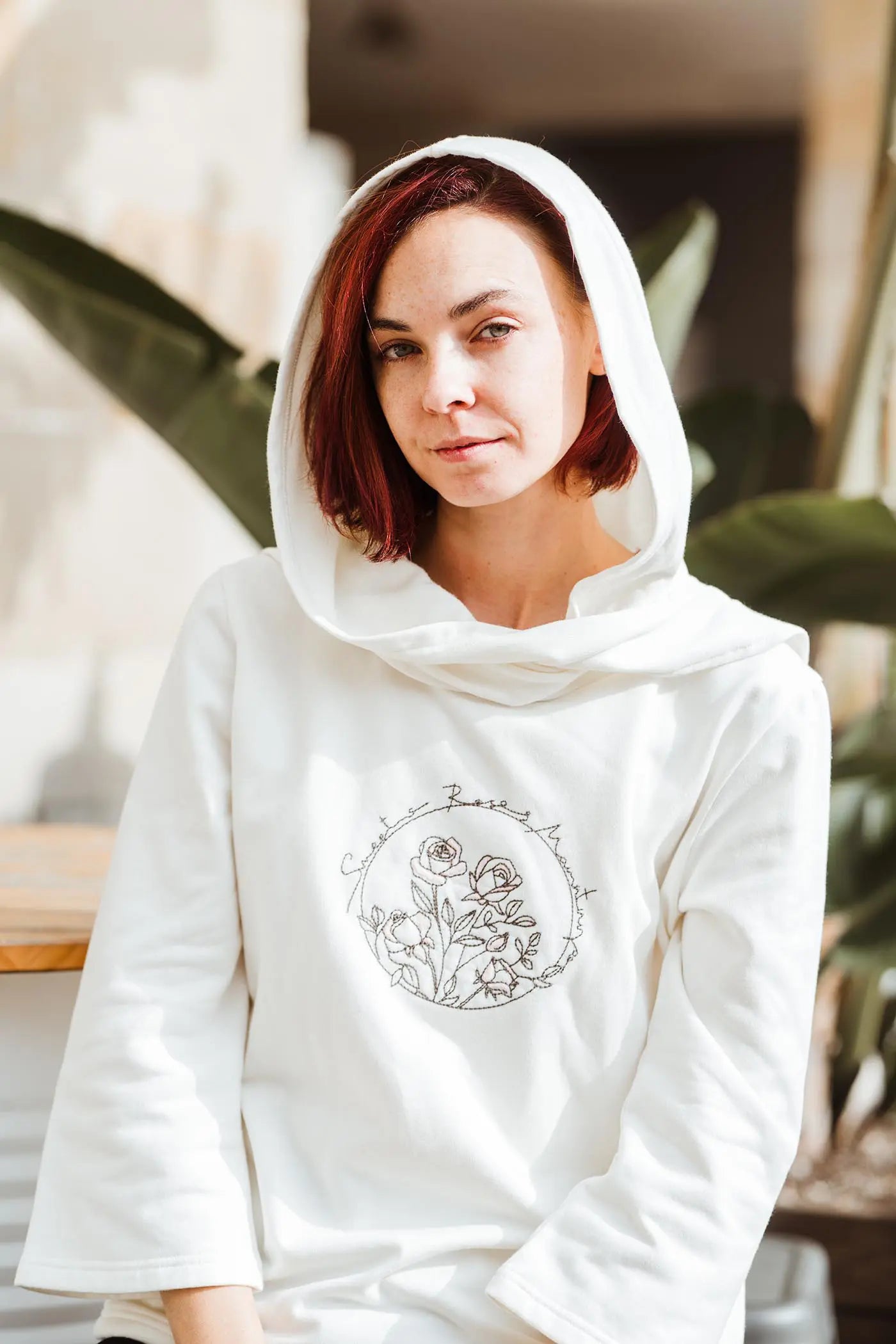 Sudadera Sweet Dreams Off White