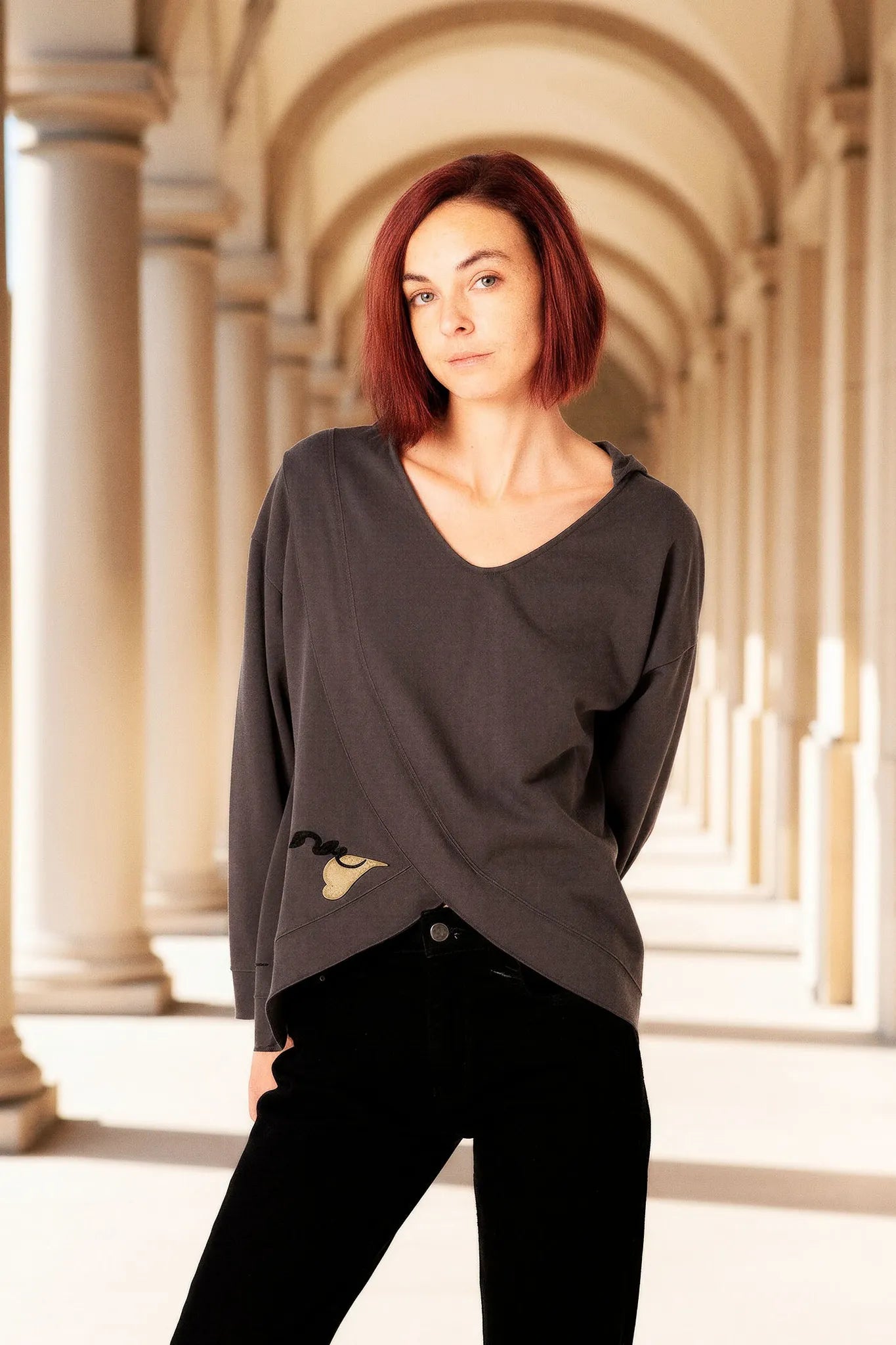 Sudadera Sweet Jane Antracita