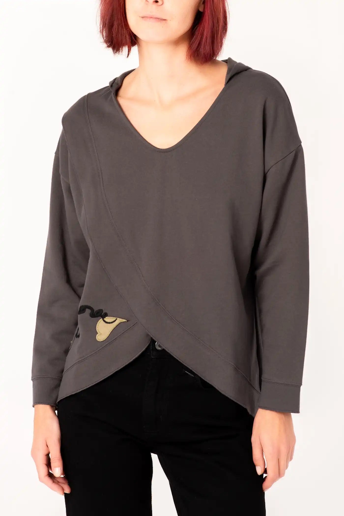 Sudadera Sweet Jane Antracita