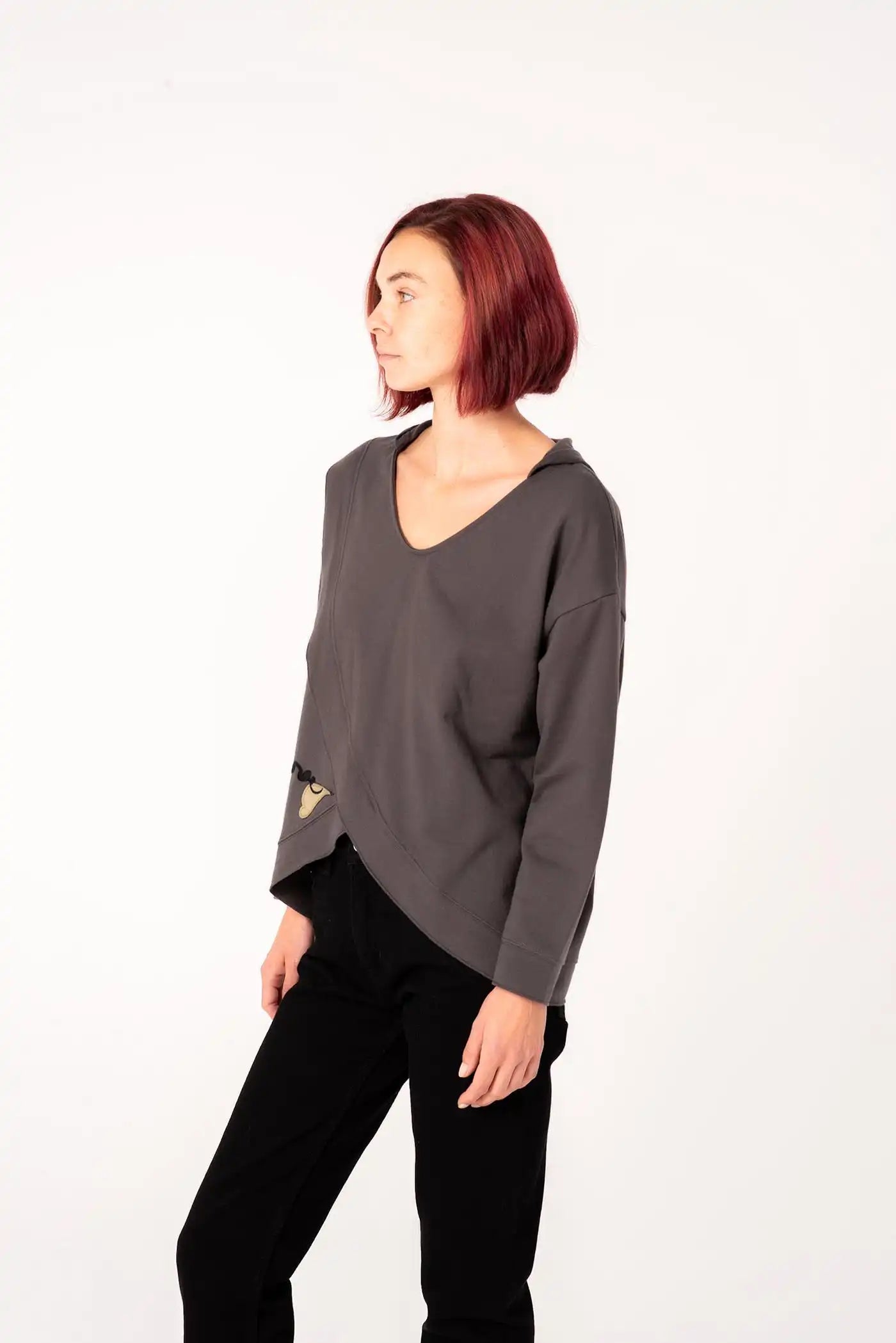 Sudadera Sweet Jane Antracita