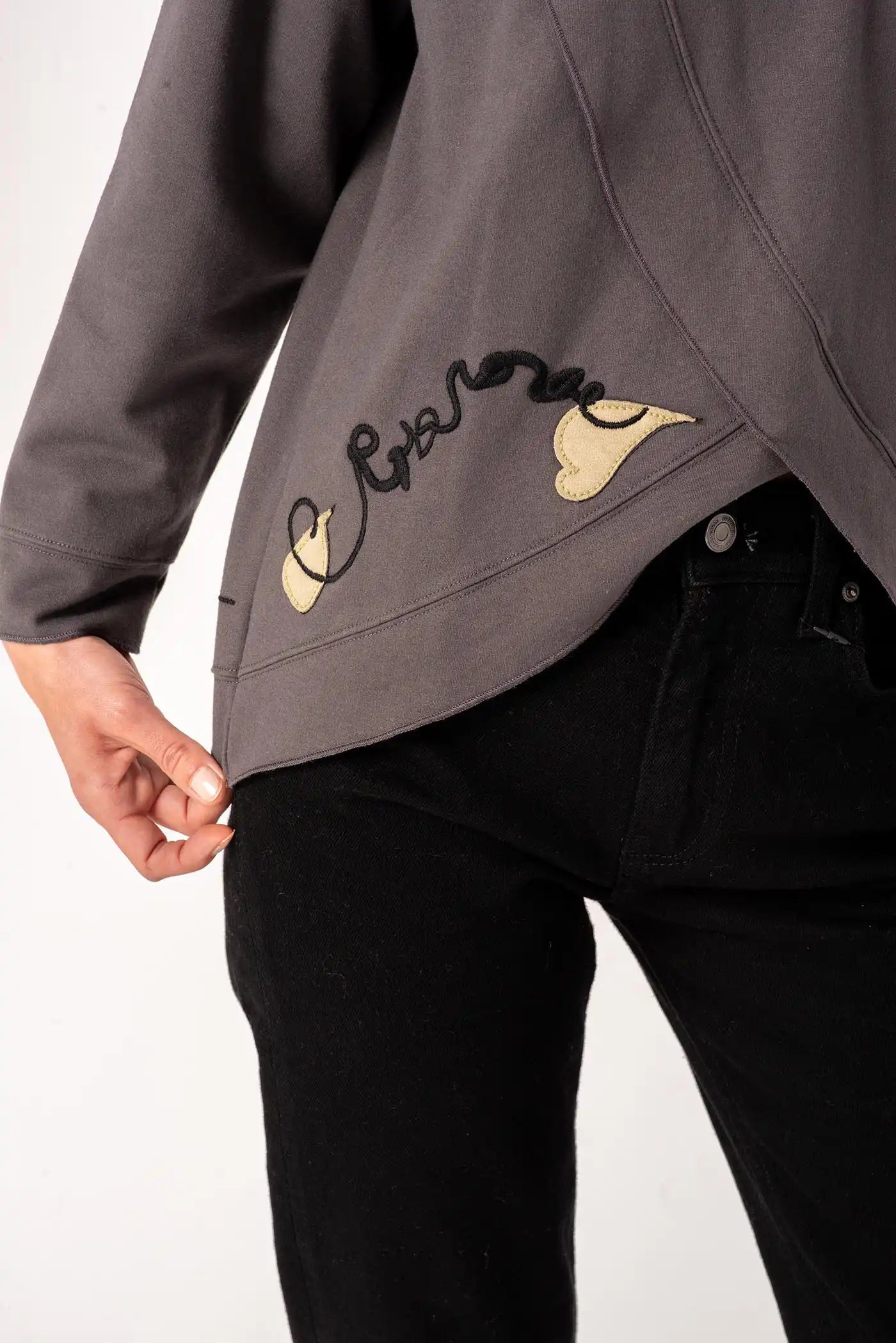 Sudadera Sweet Jane Antracita