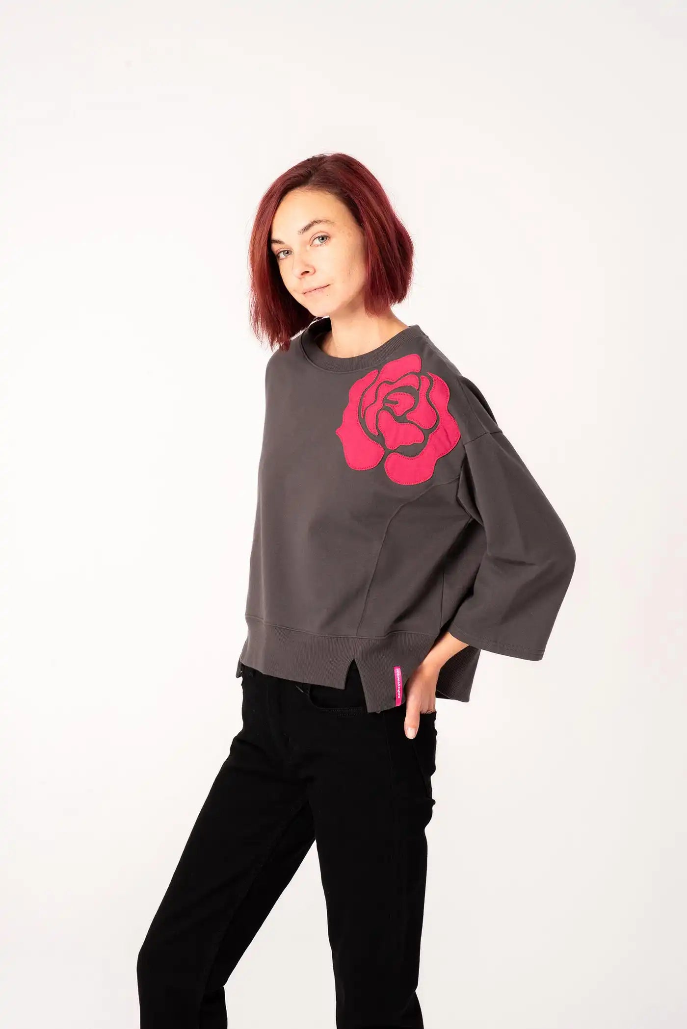 Sudadera Sweet Love Antracita