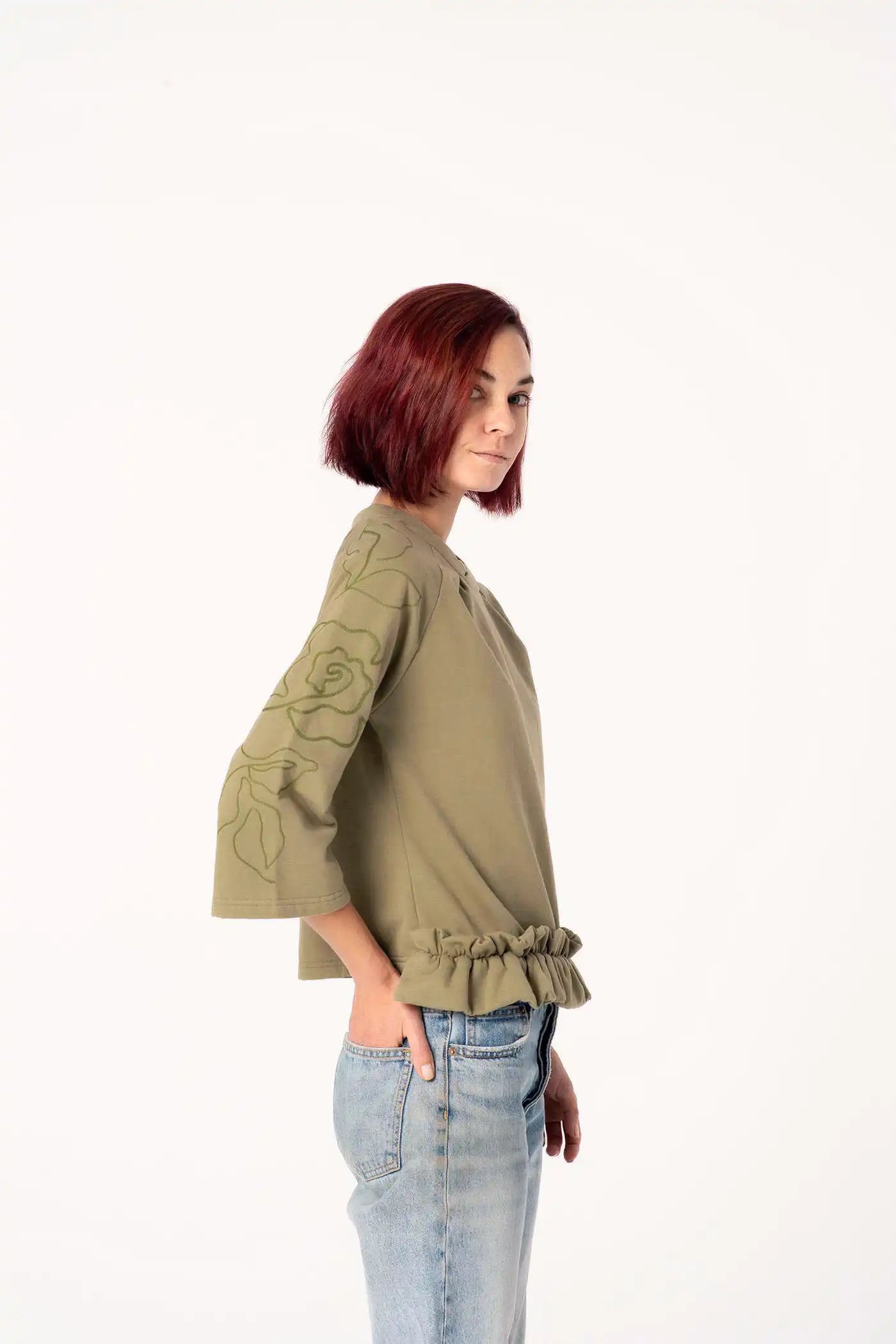 Sudadera Sweet Nothing Piedra