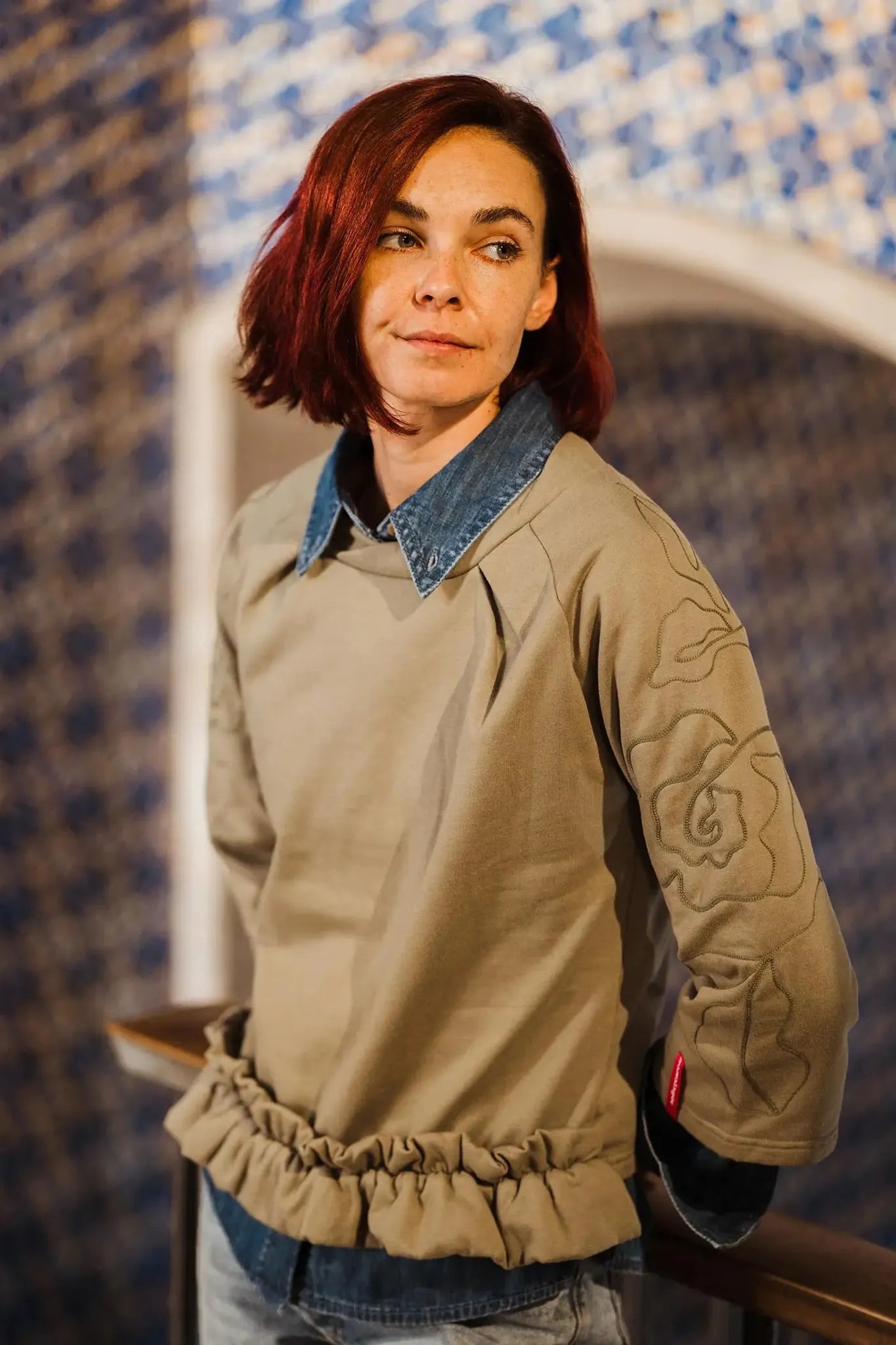 Sudadera Sweet Nothing Piedra