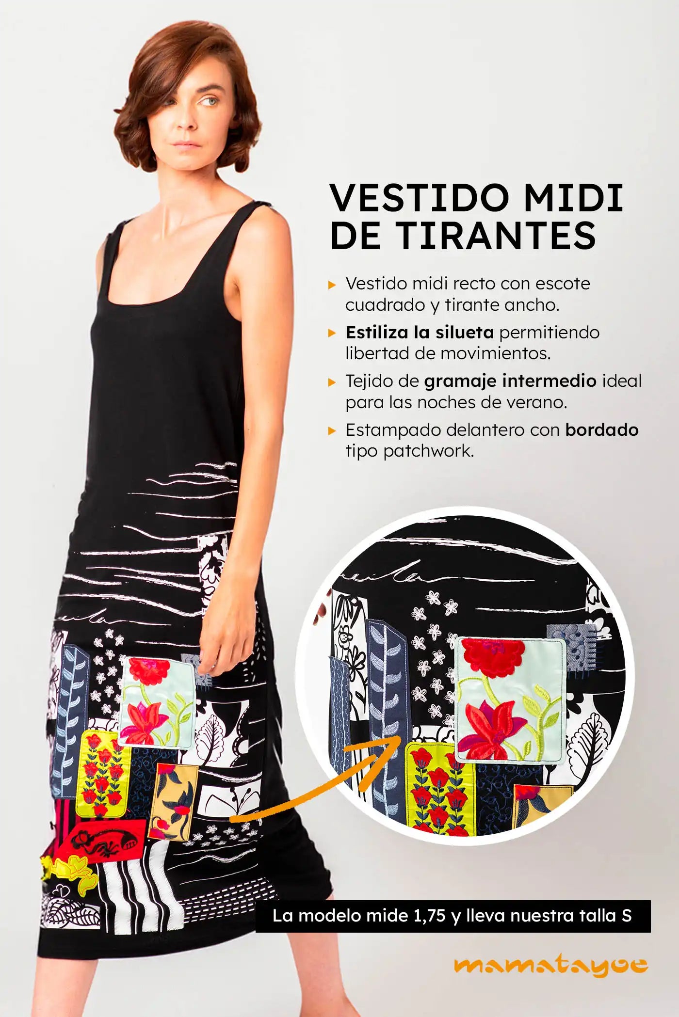 VESTIDO TROMPE L’OEIL