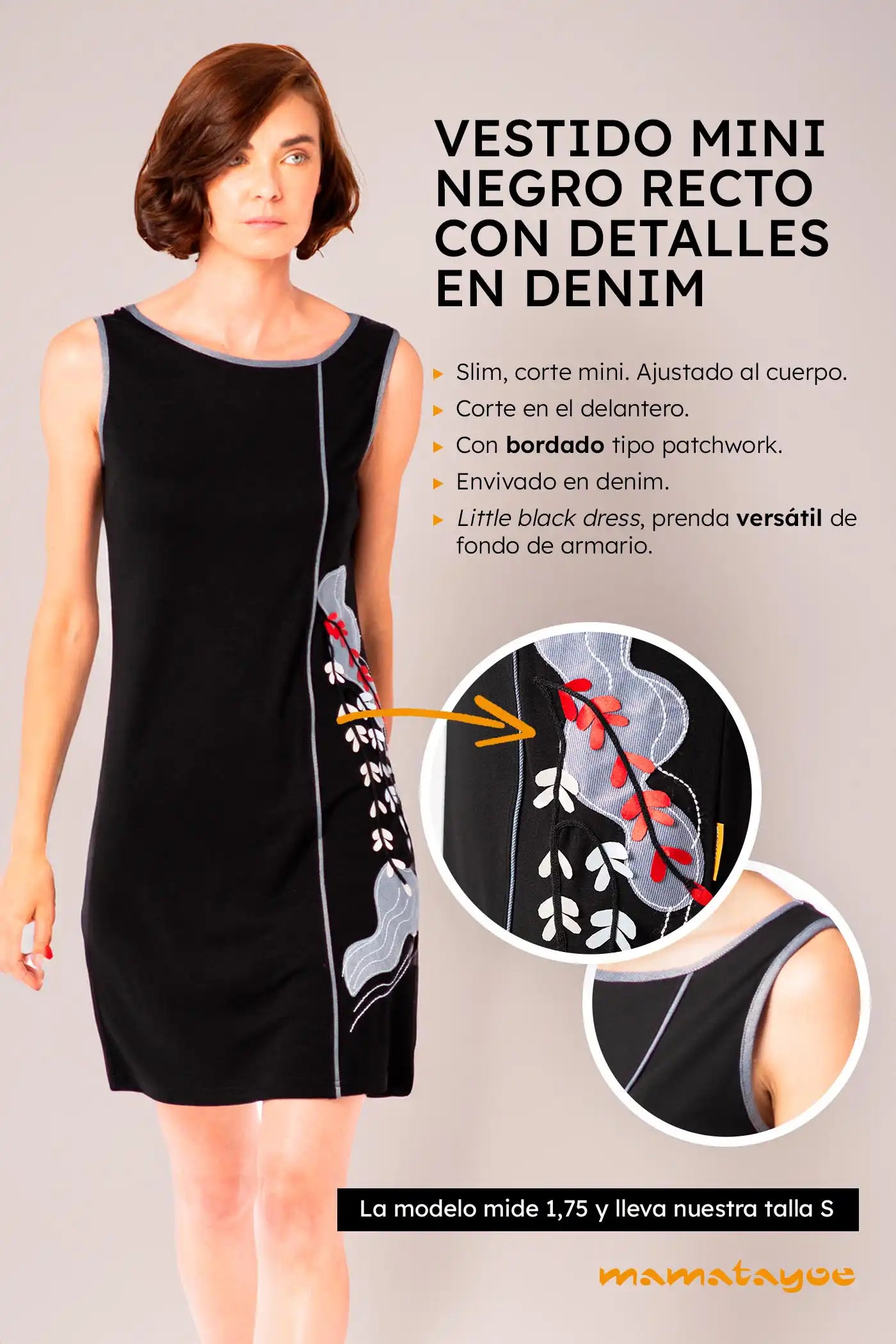 VESTIDO TARLATANA