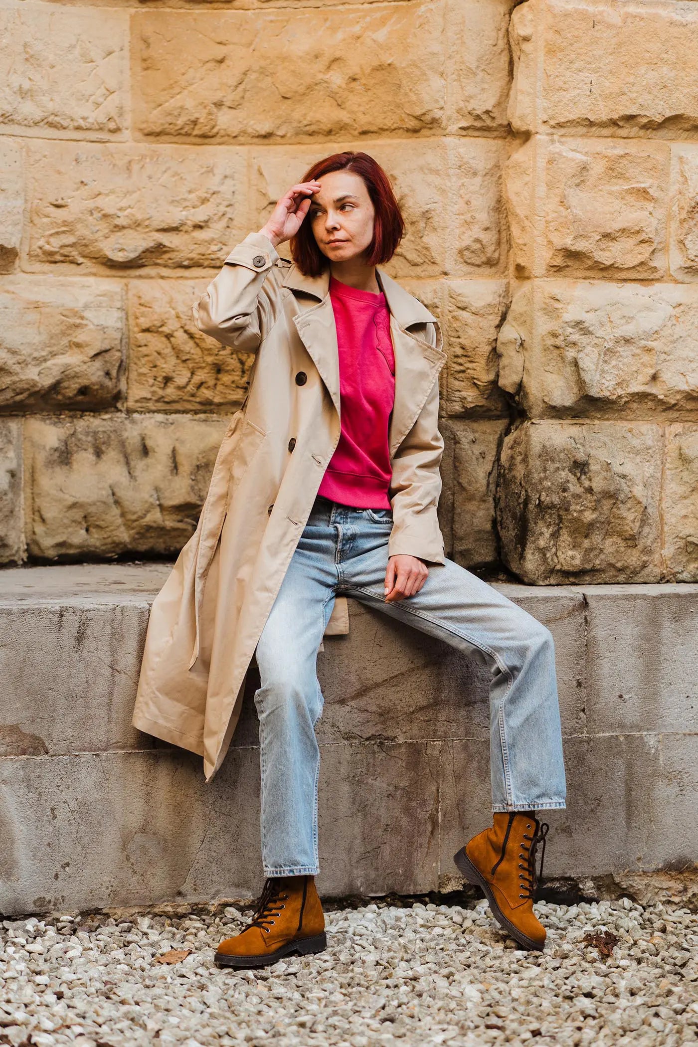 SUDADERA SWEET LOVE FRAMBUESA